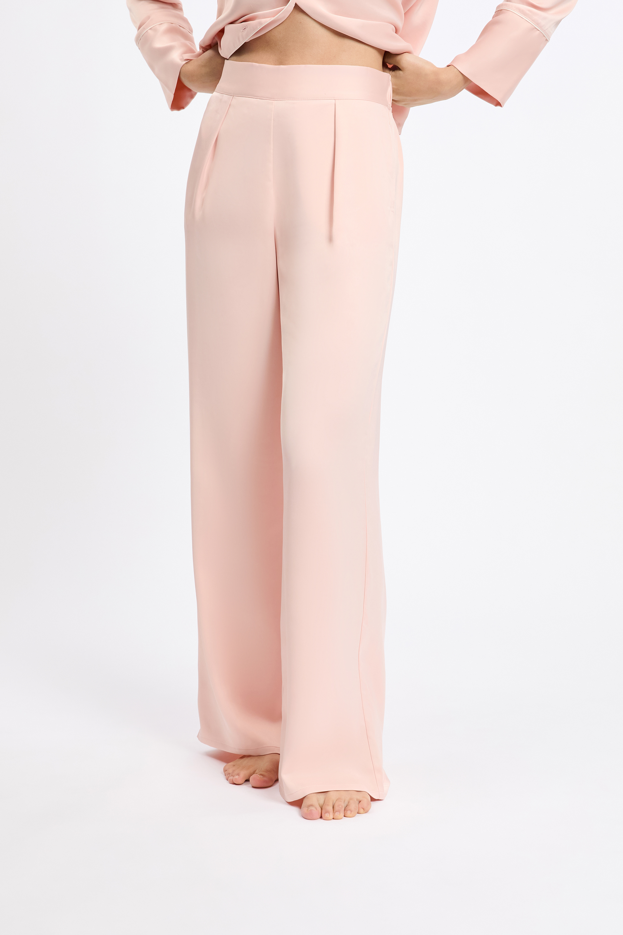 Spodnie od piżamy satynowe