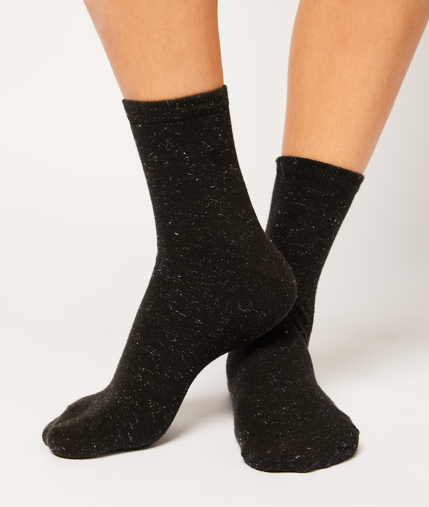 Błyszczące skarpetki