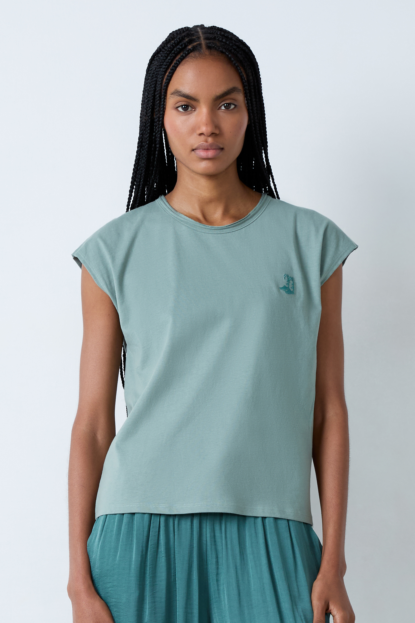 T-shirt z krótkim rękawem z bawełny Far-West Club