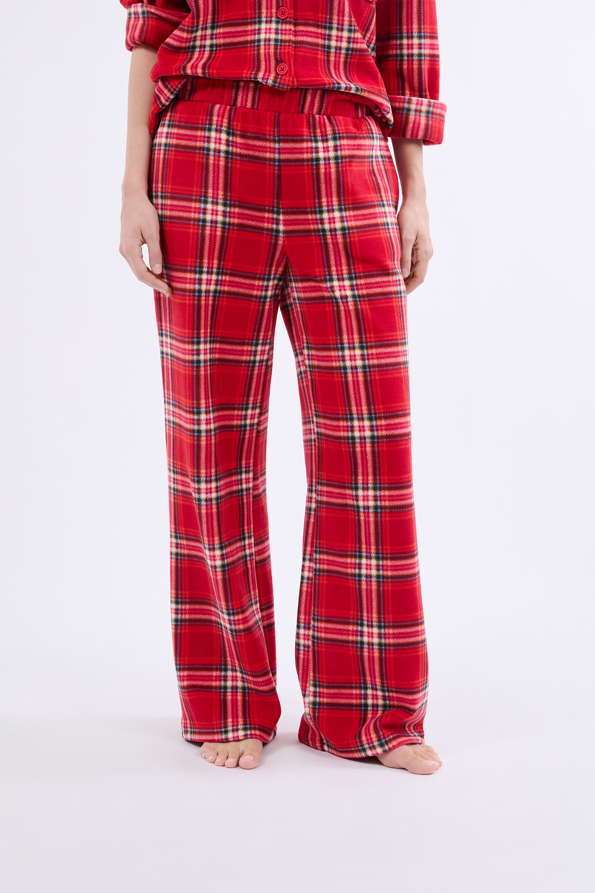 Spodnie piżamowe w kratę