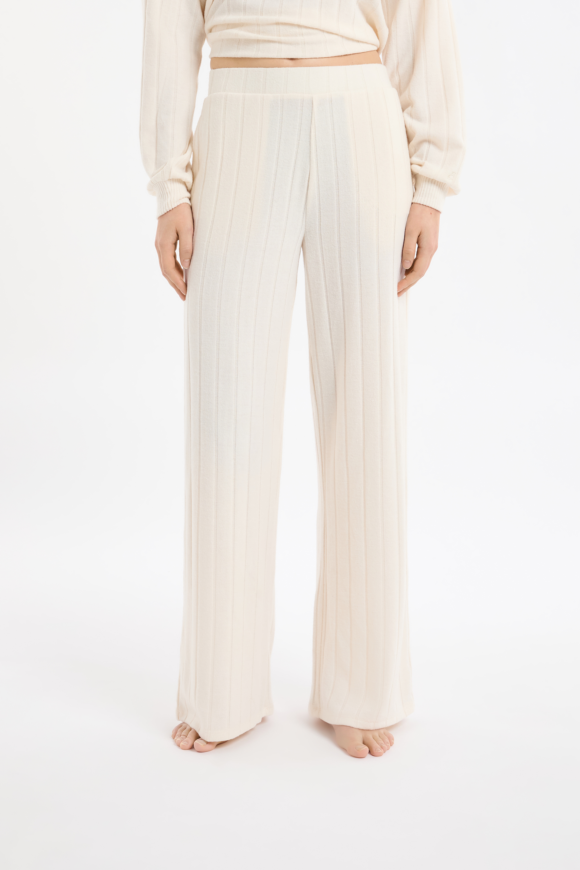 Szerokie spodnie piżamowe