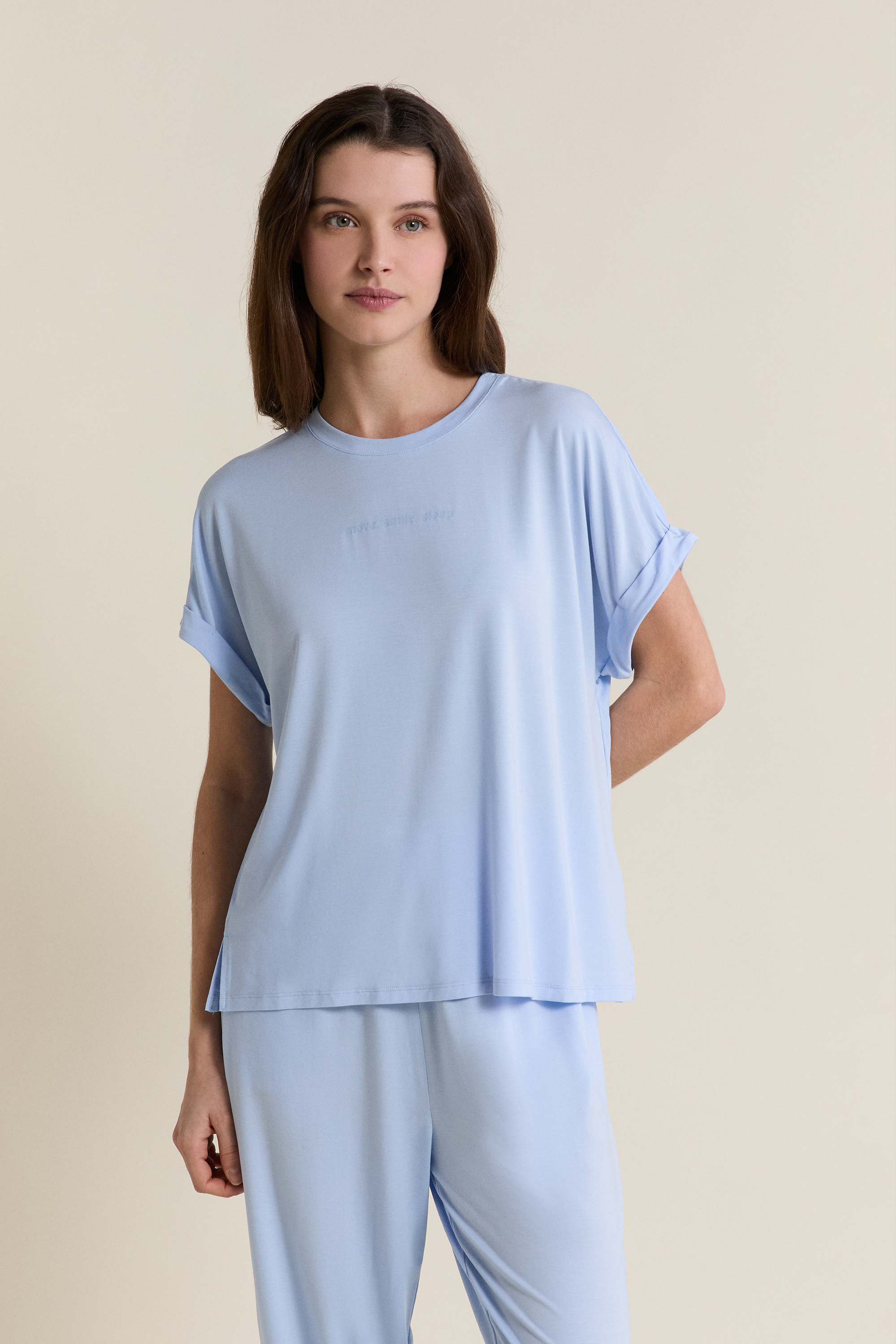 Koszulka piżamowa z krótkim rękawem