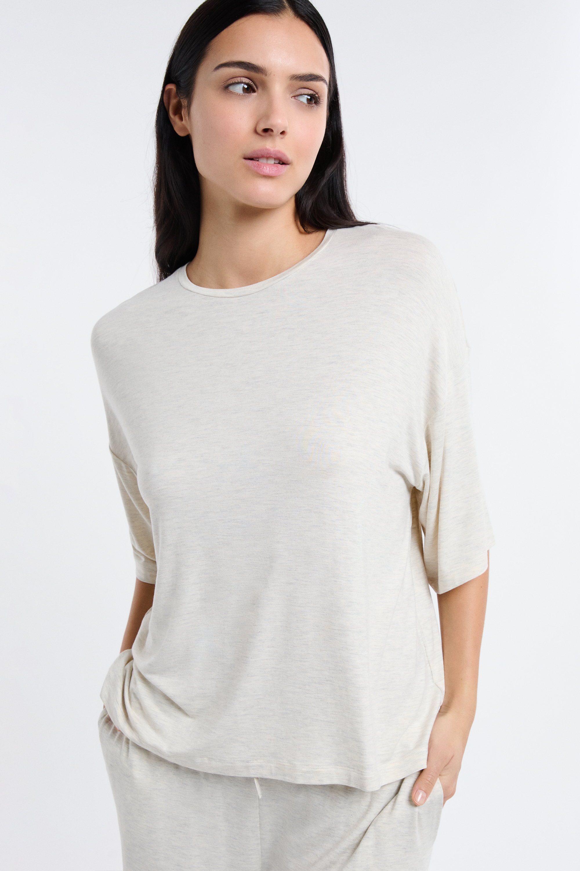 Koszulka piżamowa z modalu