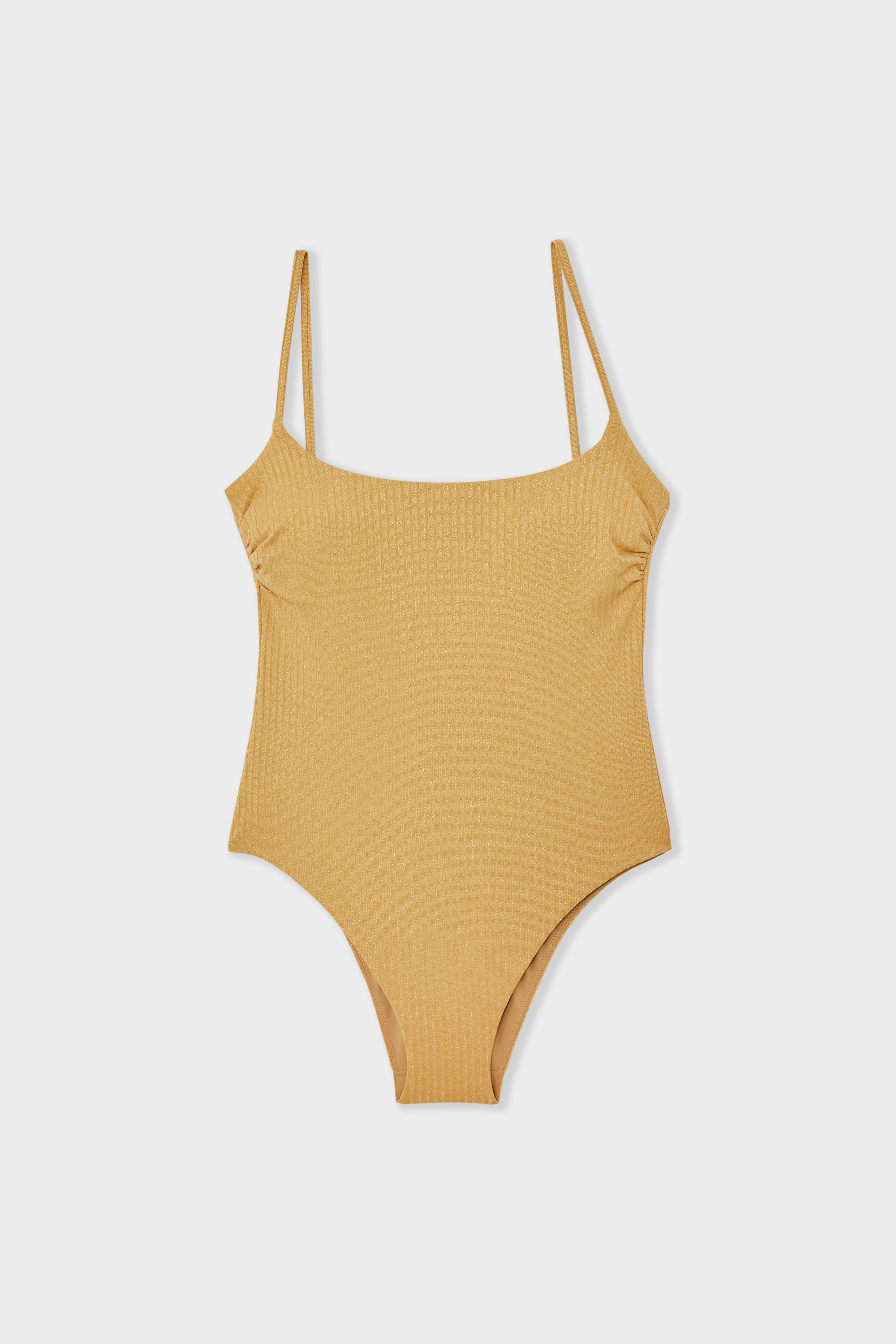 Jednoczęściowy strój kąpielowy opalizujący