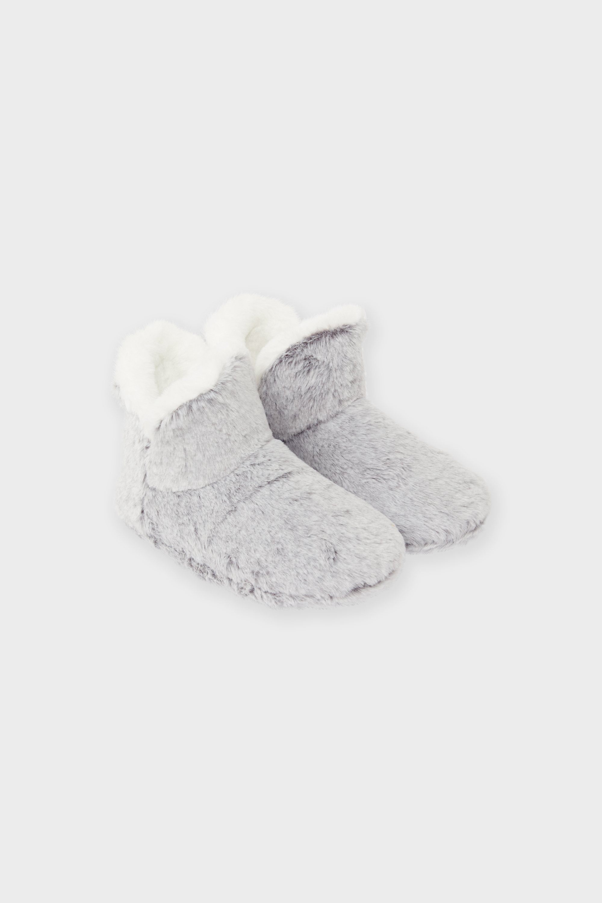 Kapcie botki ze sztucznym futrem